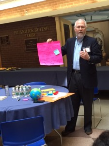 Wiht his partner Rabbi Mendel Lewitin of Ramaz MS, Rabbi Saul Zucker, Principal of Magen David tackled the challenge of how to implement PBL in an environment where one is afraid to do so. Rabbi Zucker shared out a detailed plan of how to unroll PBL to many different stakeholders who may not understand it, such as students, parents, and board members. 