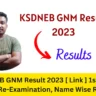 KSDNEB GNM Result