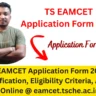 TS EAMCET Application Form