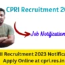 CPRI Recruitment 2023