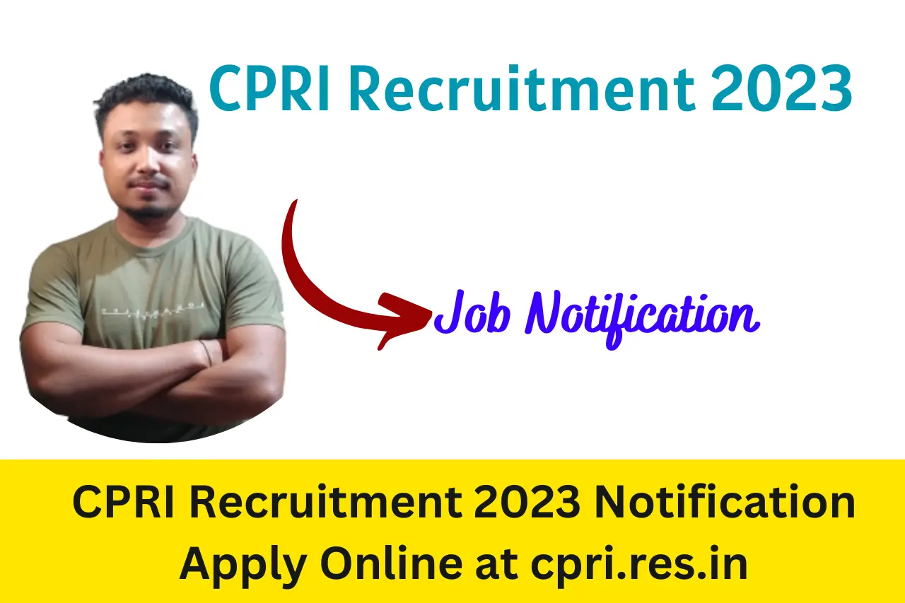 CPRI Recruitment 2023