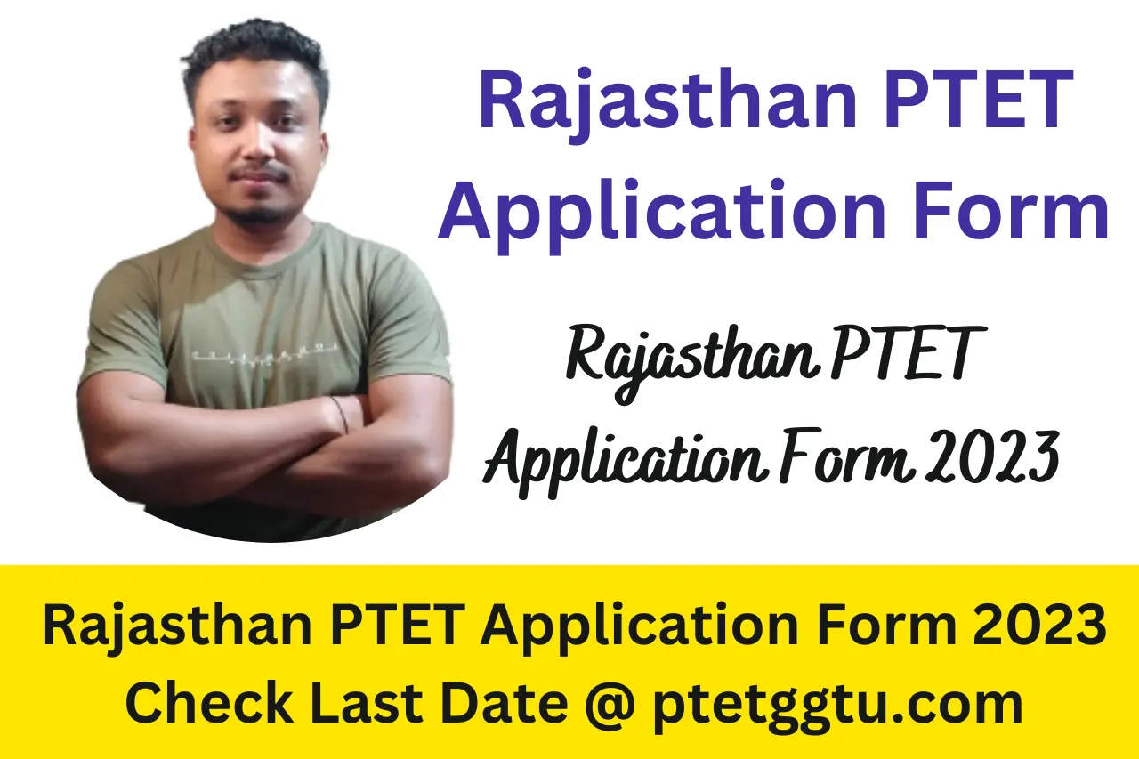 Rajasthan PTET Application Form